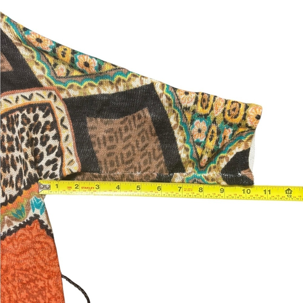 Chico's Multicolor Knit Cardigan - Picture 8 of 11